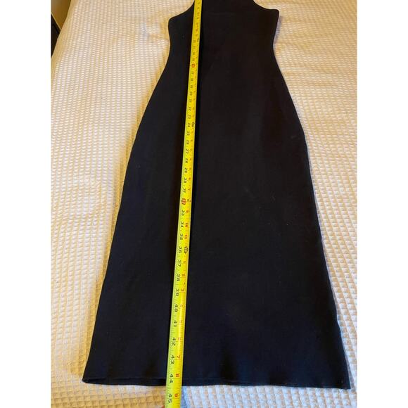 House of Harlow 1960 Body Con Knit Black Stretch Keyhole Backless Dress XS - Picture 6 of 12